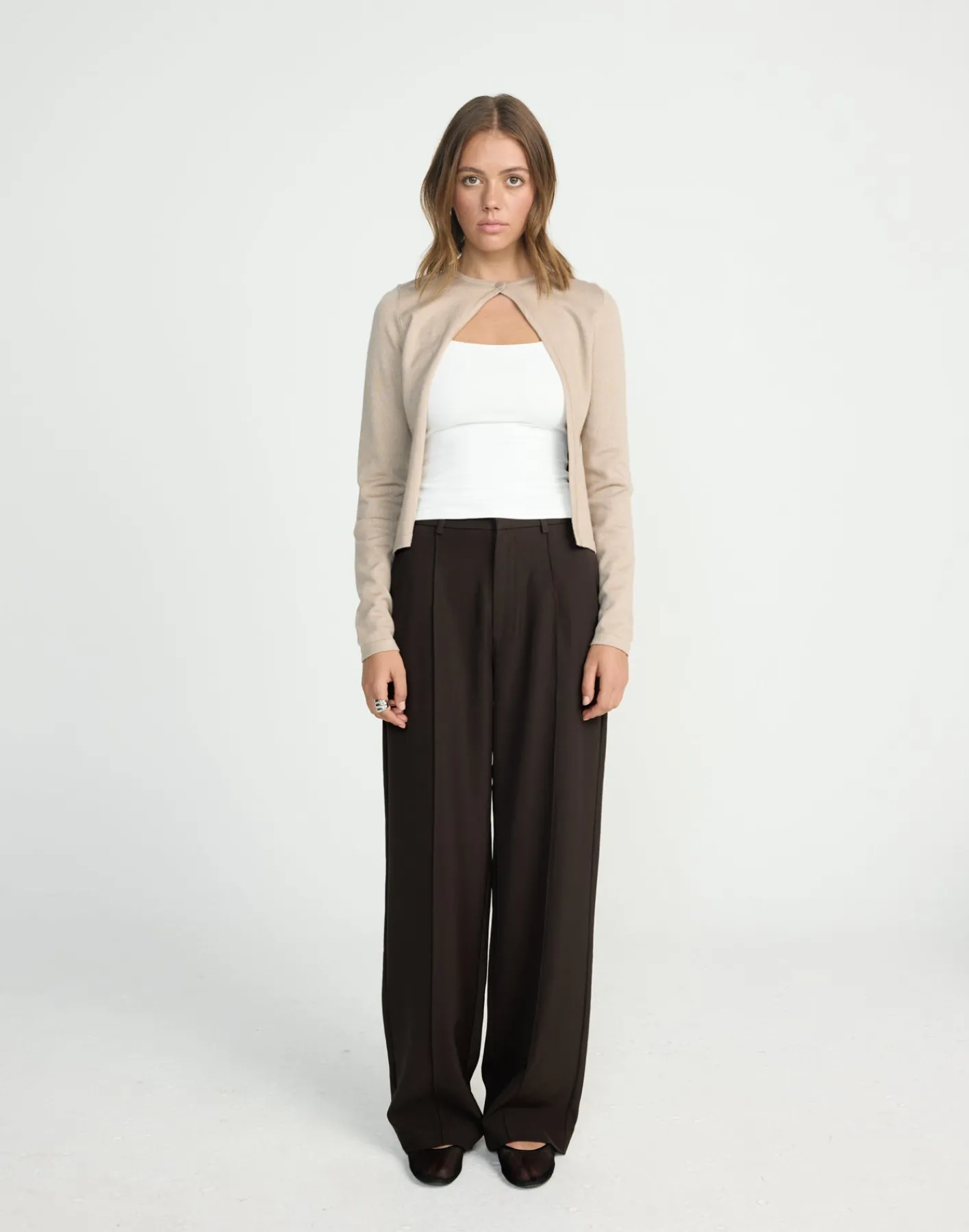 Sonnet Long Sleeve Top (Mocha)*CHARCOAL CLOTHING Best