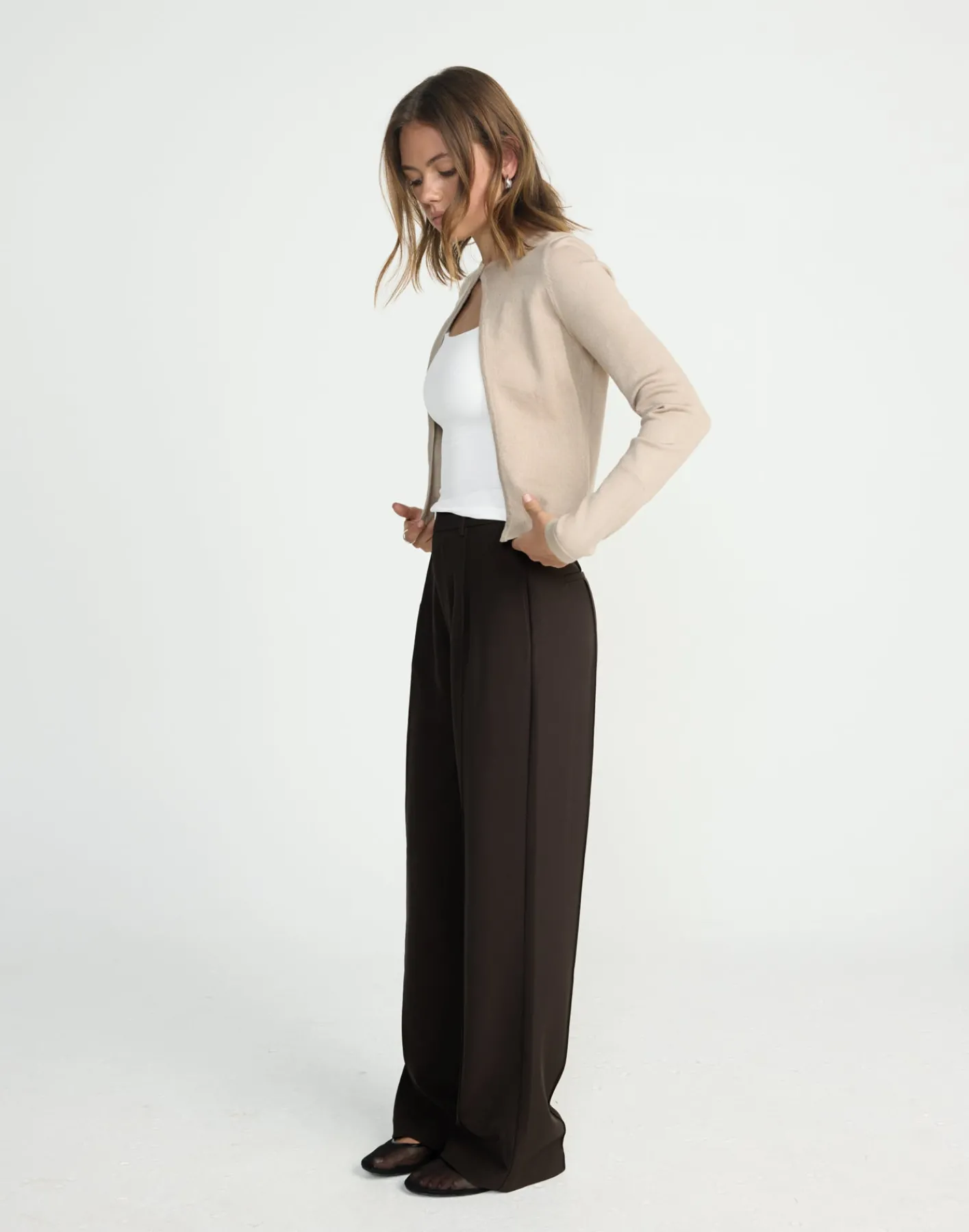 Sonnet Long Sleeve Top (Mocha)*CHARCOAL CLOTHING Best