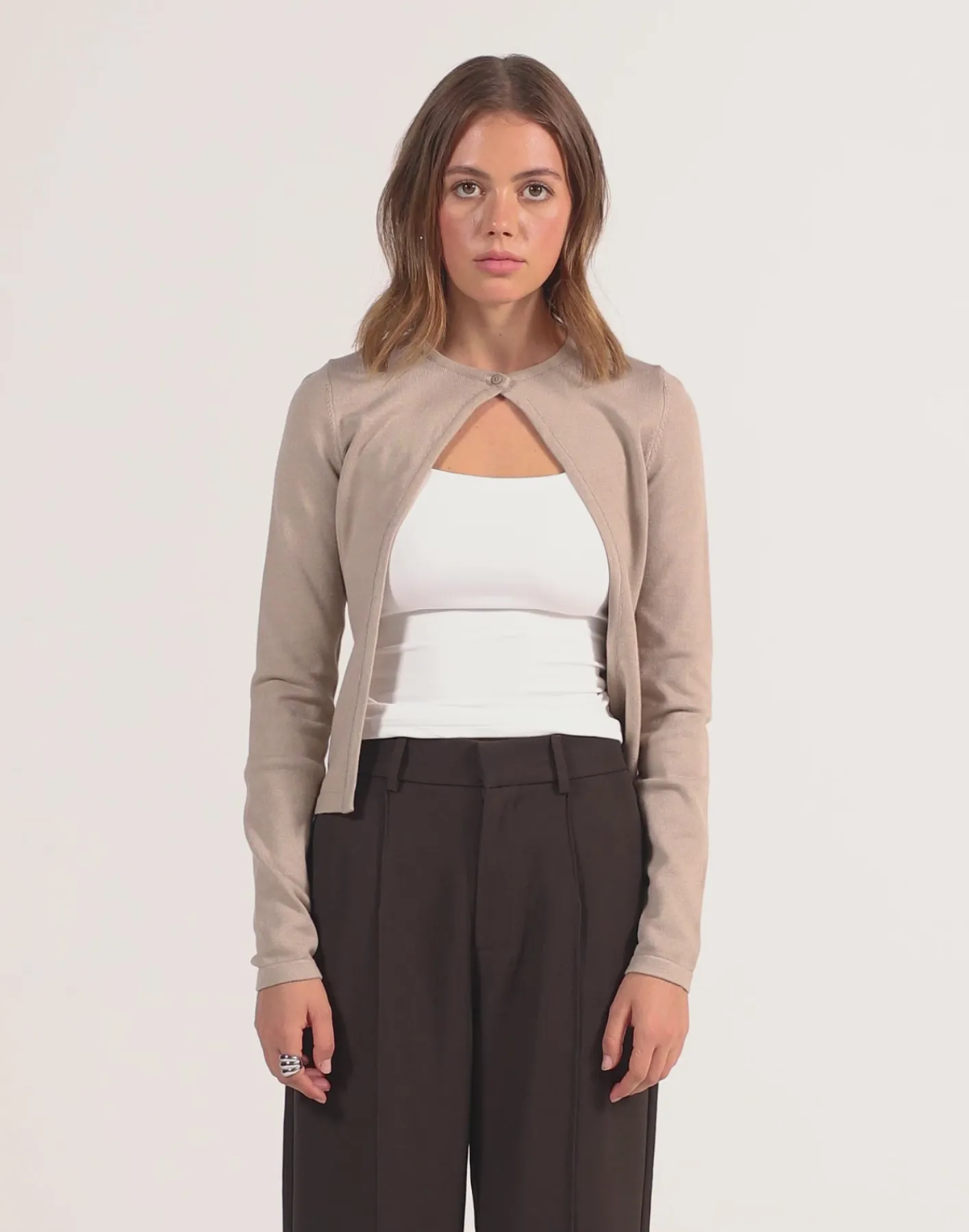 Sonnet Long Sleeve Top (Mocha)*CHARCOAL CLOTHING Best