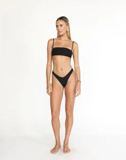 Soraya Bikini Bottoms (Black)*CHARCOAL Discount
