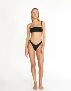 Soraya Bikini Bottoms (Black)*CHARCOAL Discount