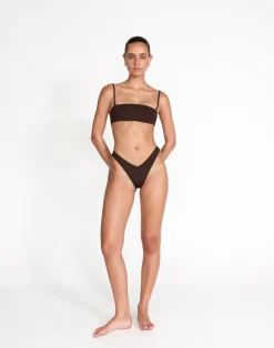 Soraya Bikini Bottoms (Chocolate)*CHARCOAL Fashion