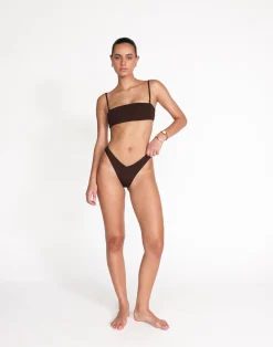 Soraya Bikini Bottoms (Chocolate)*CHARCOAL Online
