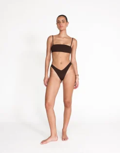 Soraya Bikini Bottoms (Chocolate)*CHARCOAL Online