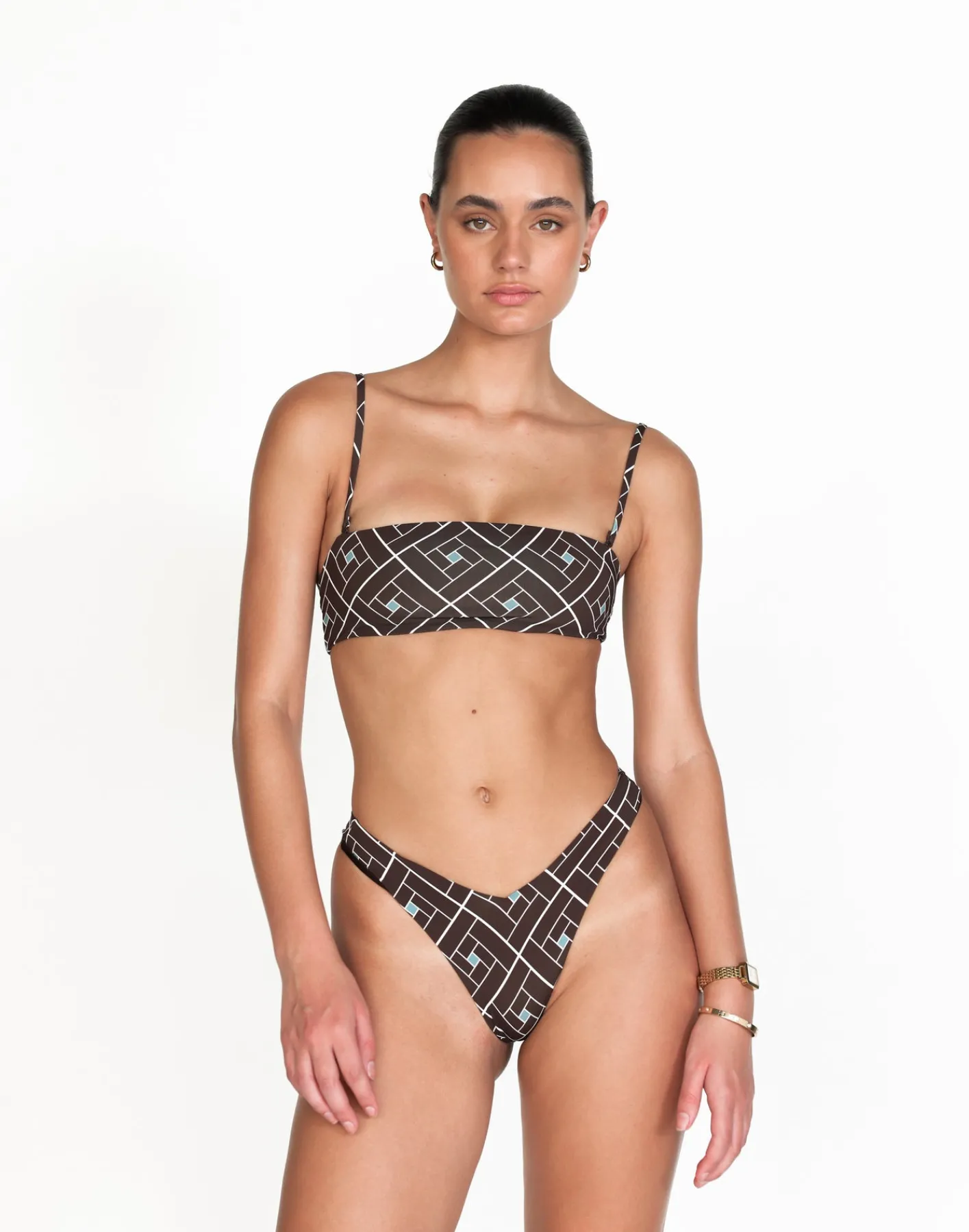 Soraya Bikini Bottoms (Marlow)*CHARCOAL Discount