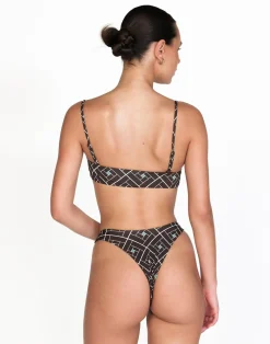 Soraya Bikini Bottoms (Marlow)*CHARCOAL Discount