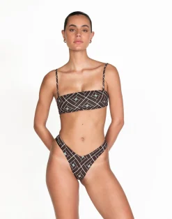 Soraya Bikini Top (Marlow)*CHARCOAL Hot