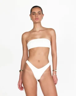 Soraya Bikini Top (Pearl)*CHARCOAL Hot