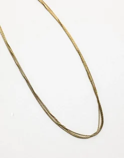 Stacy Necklace (Gold)*CHARCOAL Best
