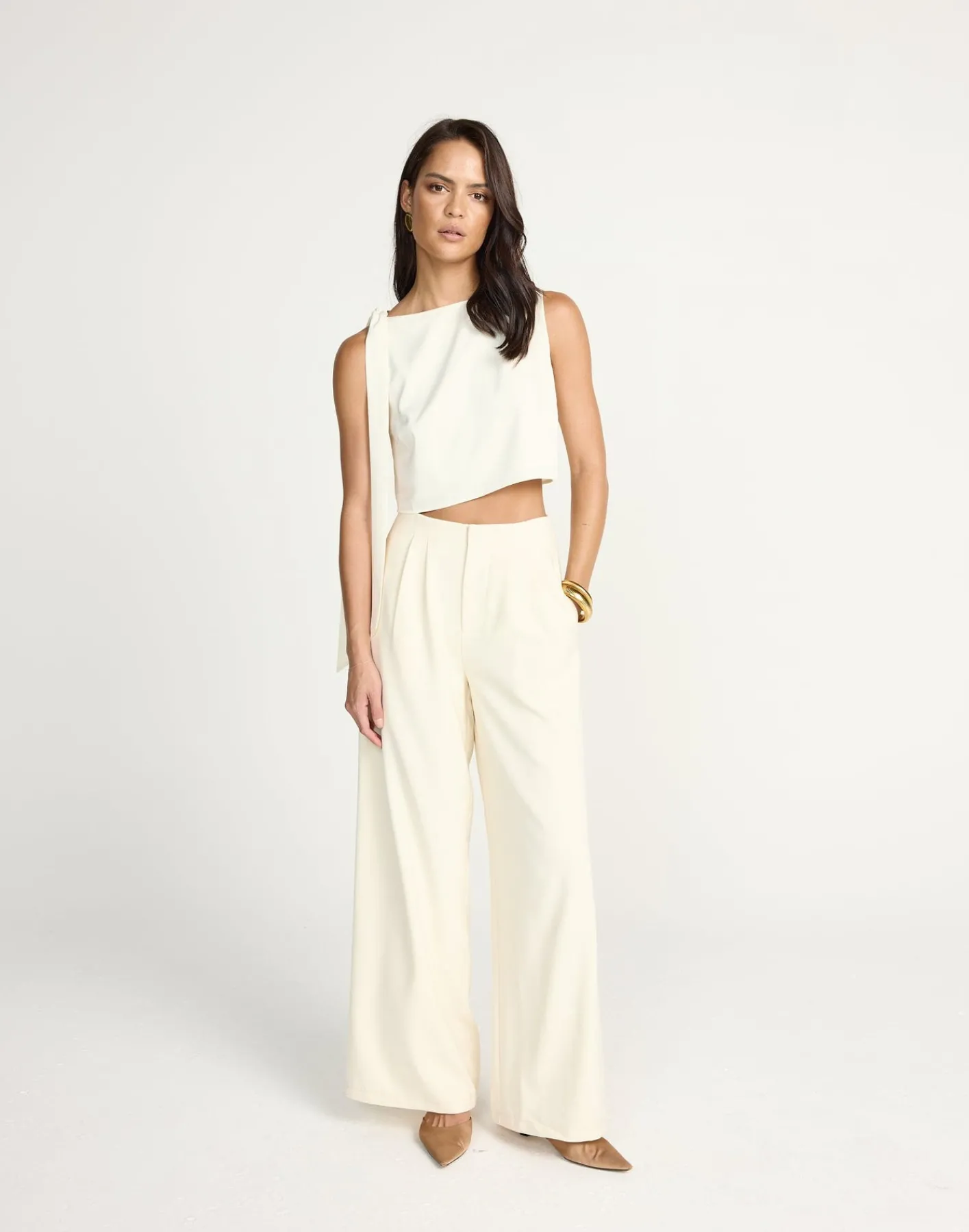 Star Crossed Top (Cream)*CHARCOAL Hot