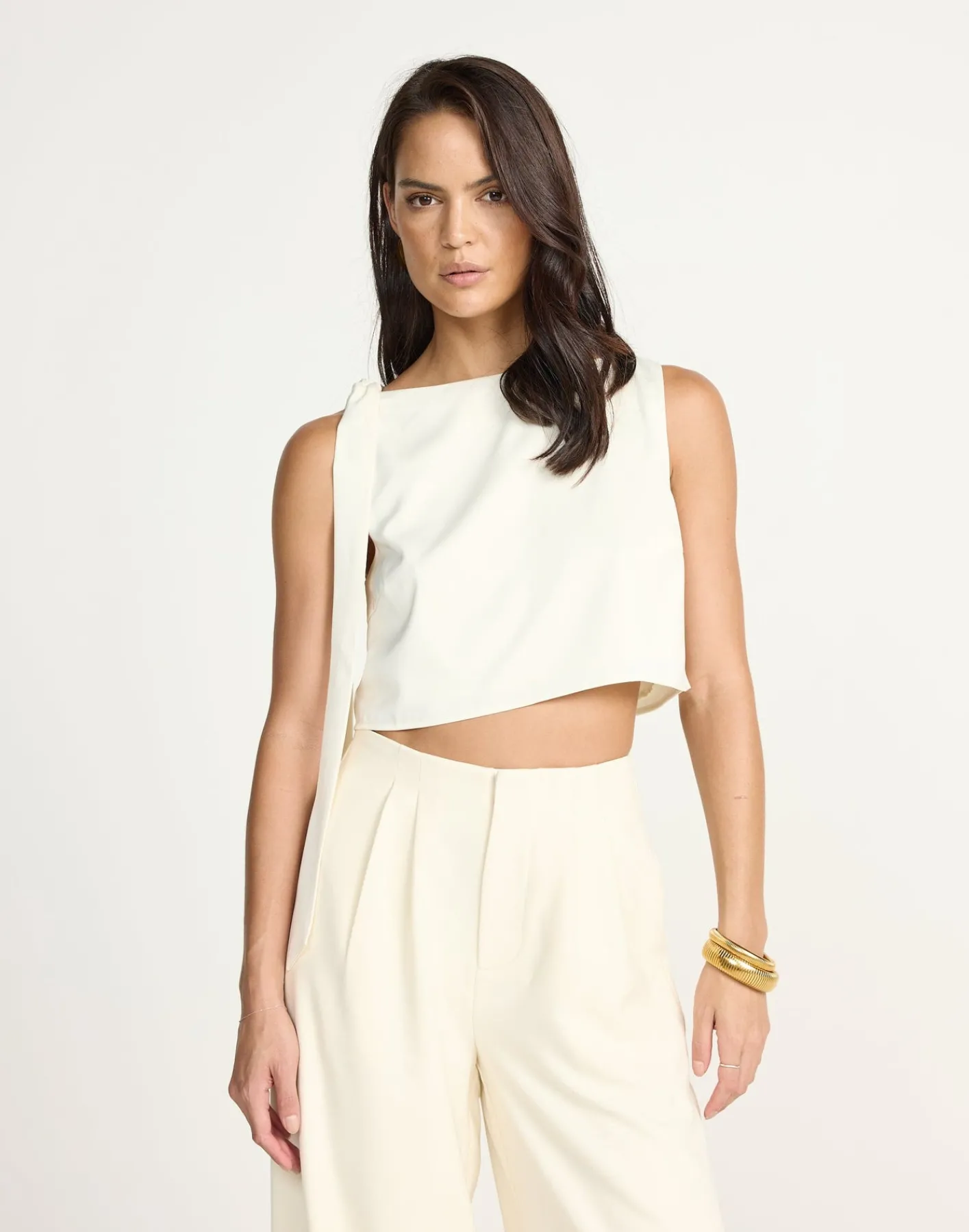 Star Crossed Top (Cream)*CHARCOAL Hot