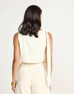 Star Crossed Top (Cream)*CHARCOAL Hot