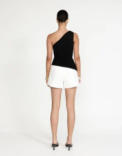 Stephanie Top (Black)*CHARCOAL Hot