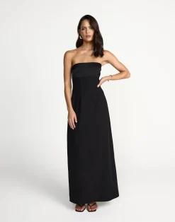 Suki Maxi Dress (Black)*CHARCOAL CLOTHING New
