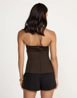 Suki Top (Chocolate)*CHARCOAL CLOTHING Discount