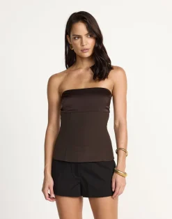 Suki Top (Chocolate)*CHARCOAL CLOTHING Discount