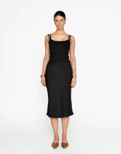 Sun-baked Top (Black)*CHARCOAL Discount