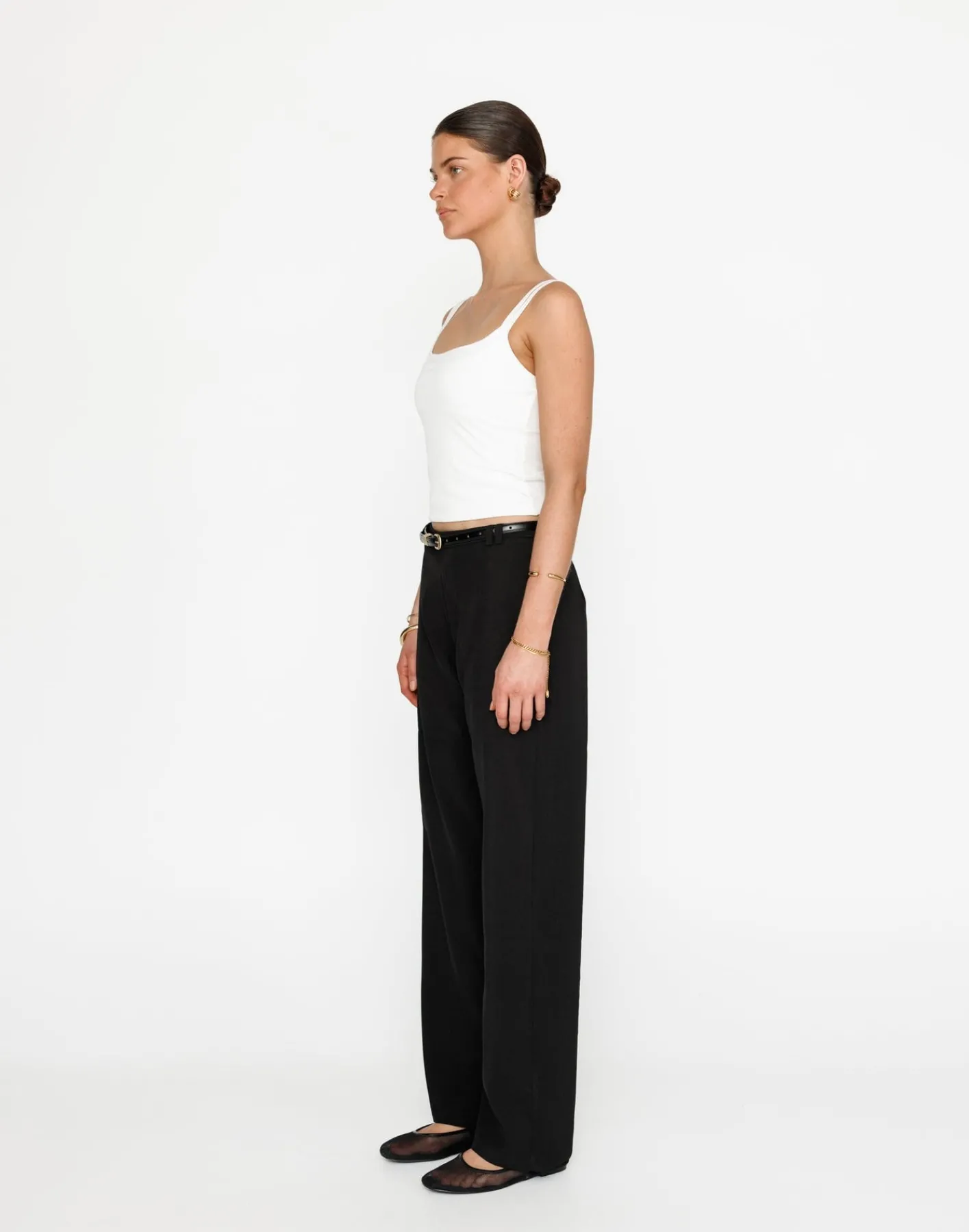 Sun-baked Top (White)*CHARCOAL Hot
