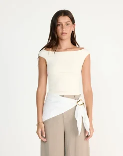 Sunkissed Top (Oat)*CHARCOAL CLOTHING Outlet