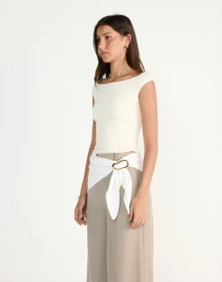 Sunkissed Top (Oat)*CHARCOAL CLOTHING Outlet