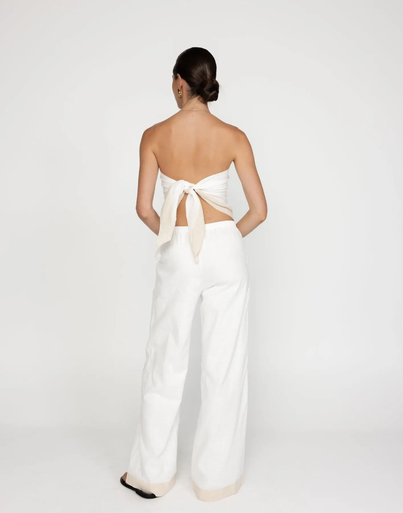 Suzy Pants (White)*CHARCOAL Best