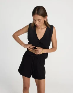 Tamia Top (Black)*CHARCOAL CLOTHING Clearance