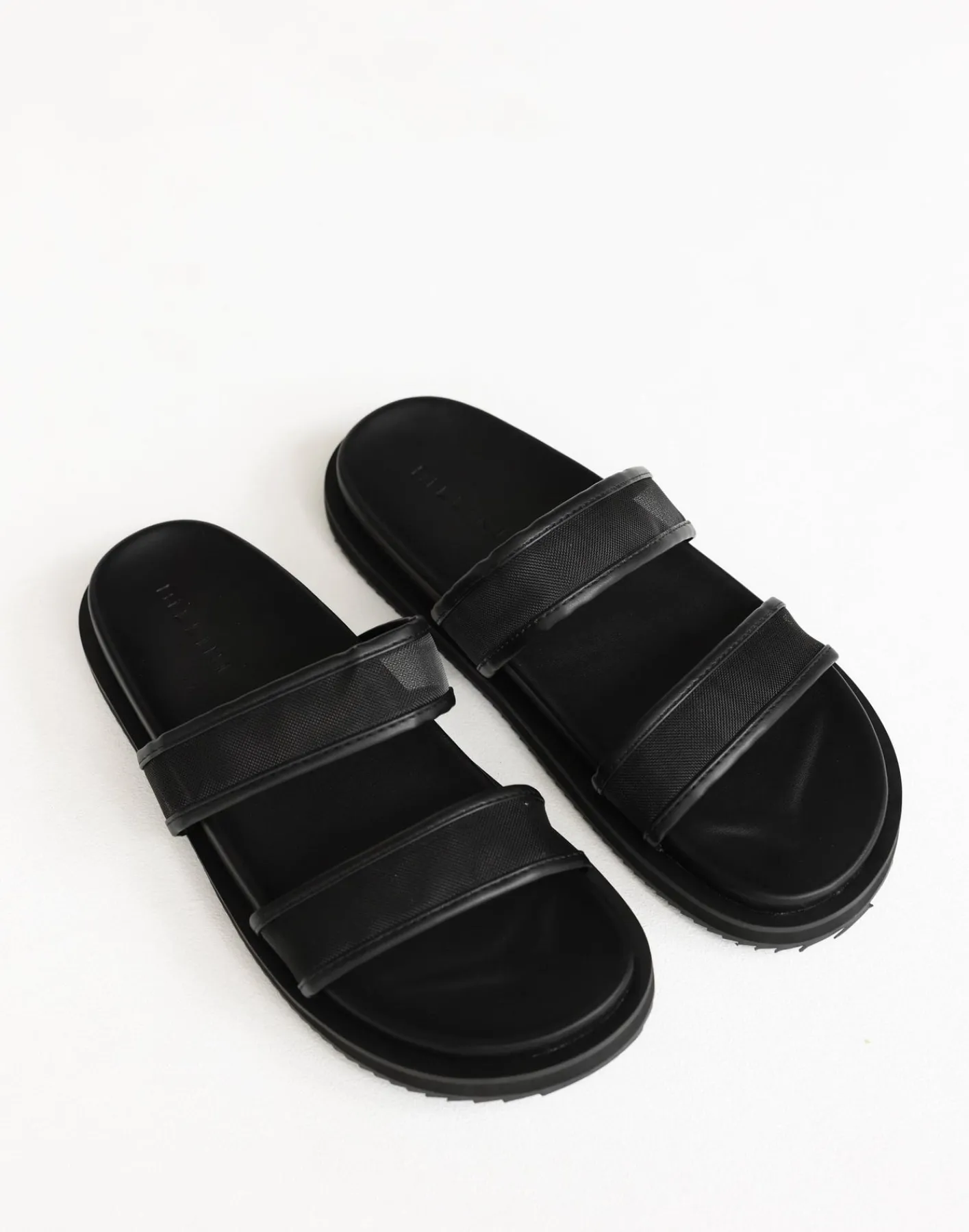 Tamre Slides (Black Mesh) - By*Billini New