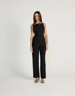 Tanner Top (Black)*CHARCOAL CLOTHING Outlet