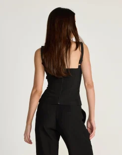 Tanner Top (Black)*CHARCOAL CLOTHING Outlet