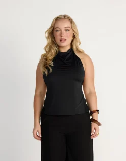 Tansie Top (Black)*CHARCOAL Online