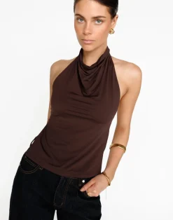 Tansie Top (Cocoa)*CHARCOAL New