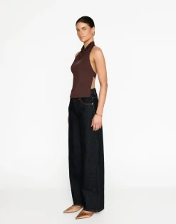 Tansie Top (Cocoa)*CHARCOAL New