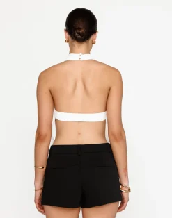 Tansie Top (White)*CHARCOAL Sale