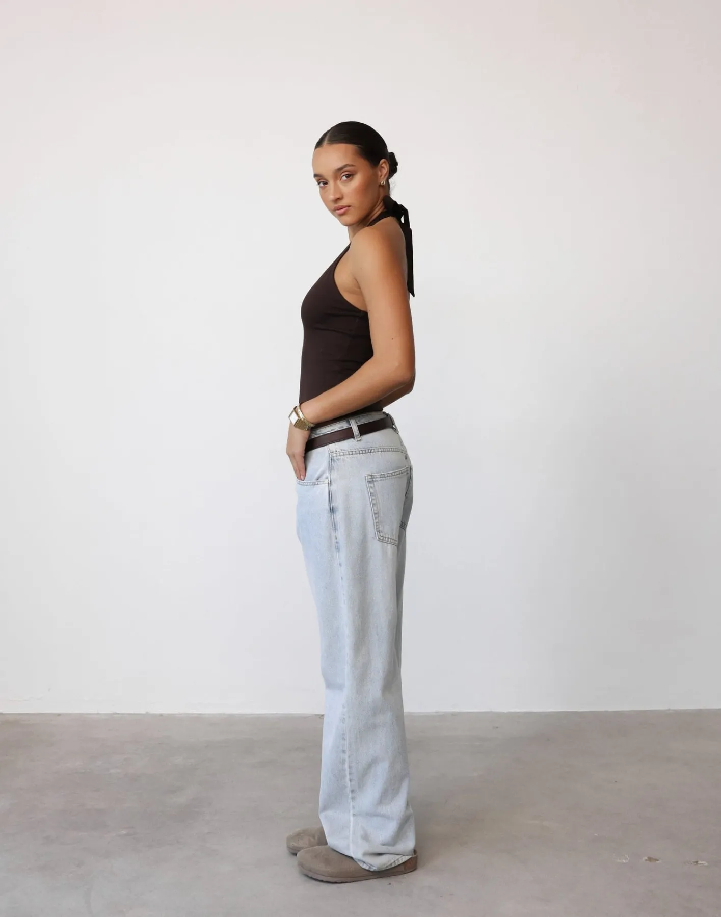 Tara Top (Chocolate)*CHARCOAL Sale