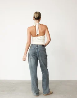 Tara Top (Oat)*CHARCOAL Best