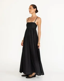 Tarsha Maxi Dress (Black)*CHARCOAL Sale