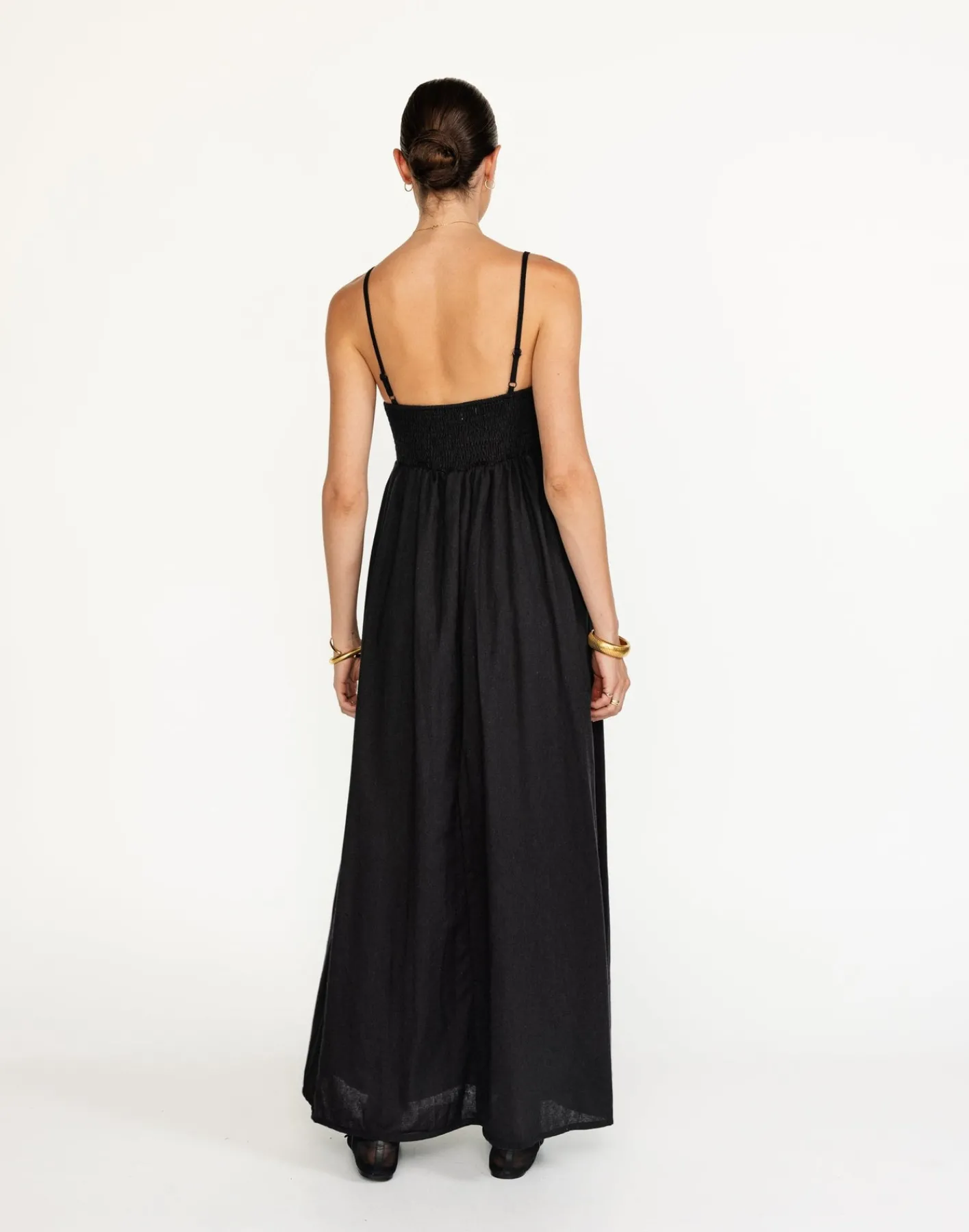 Tarsha Maxi Dress (Black)*CHARCOAL Sale