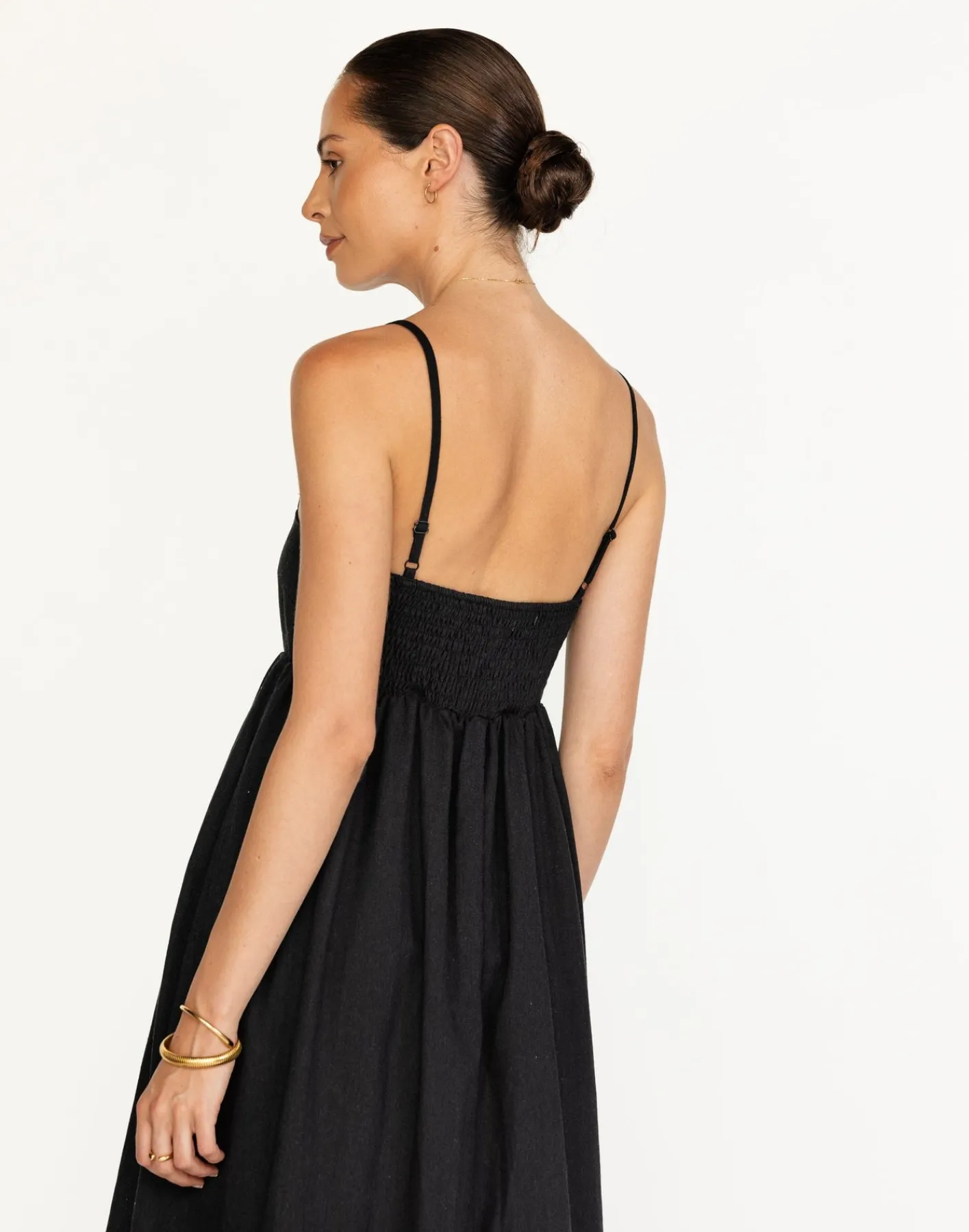 Tarsha Maxi Dress (Black)*CHARCOAL Sale