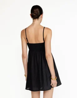 Tarsha Mini Dress (Black)*CHARCOAL Fashion