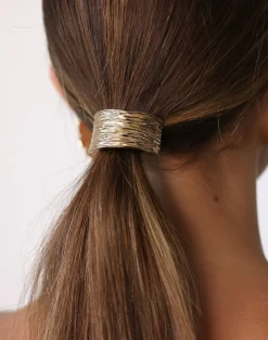 Tasha Hair Tie (Gold)*CHARCOAL Outlet