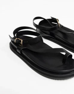 Temperance Sandals (Black) - By*BILLINI New
