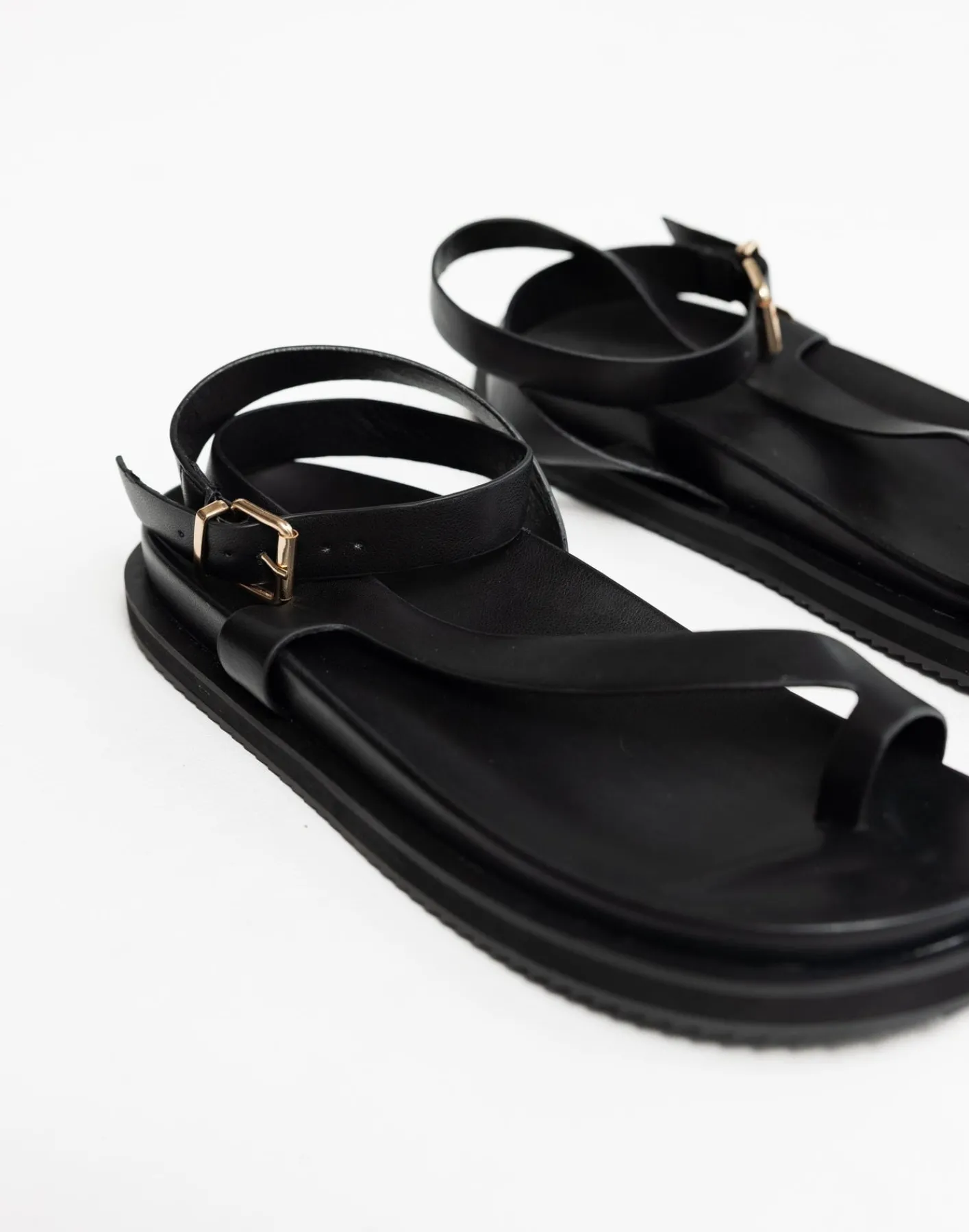 Temperance Sandals (Black) - By*BILLINI New