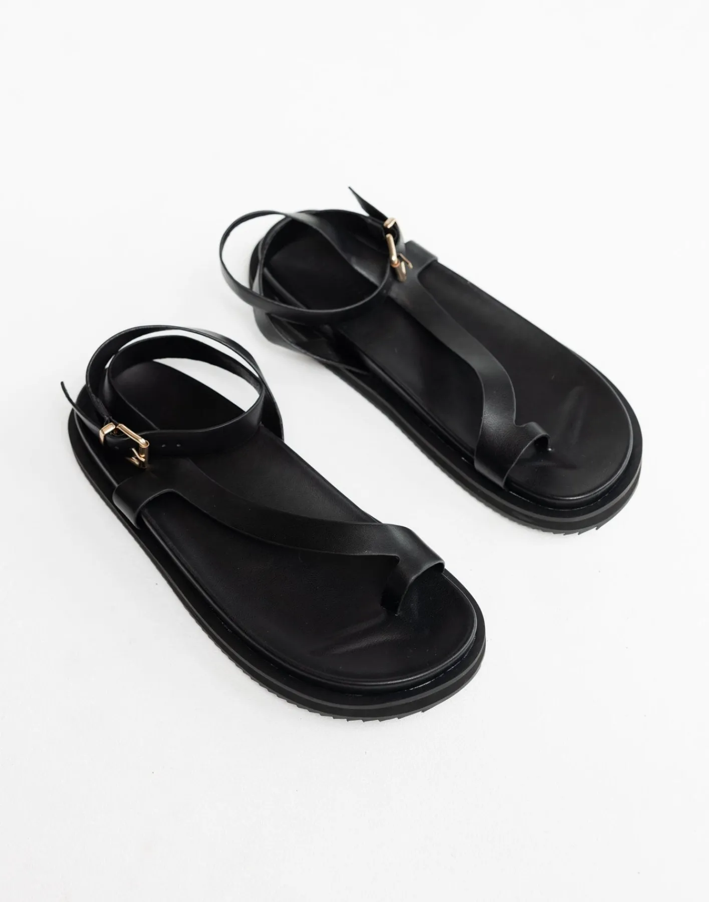Temperance Sandals (Black) - By*BILLINI New
