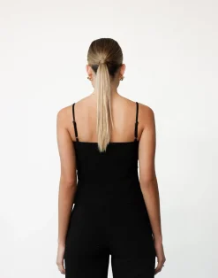 Terese Top (Black)*CHARCOAL Clearance
