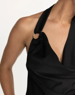 Theda Top (Black)*CHARCOAL Discount