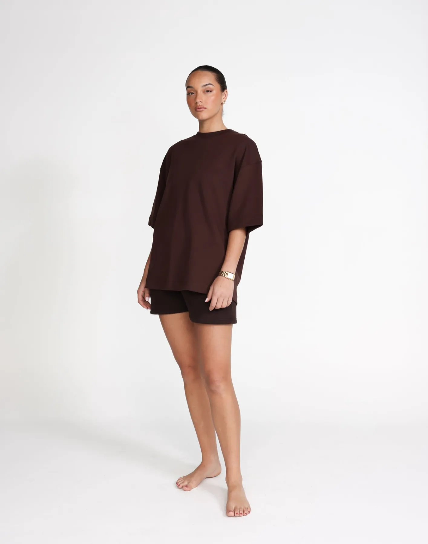 Theo T-Shirt (Chocolate)*CHARCOAL Hot
