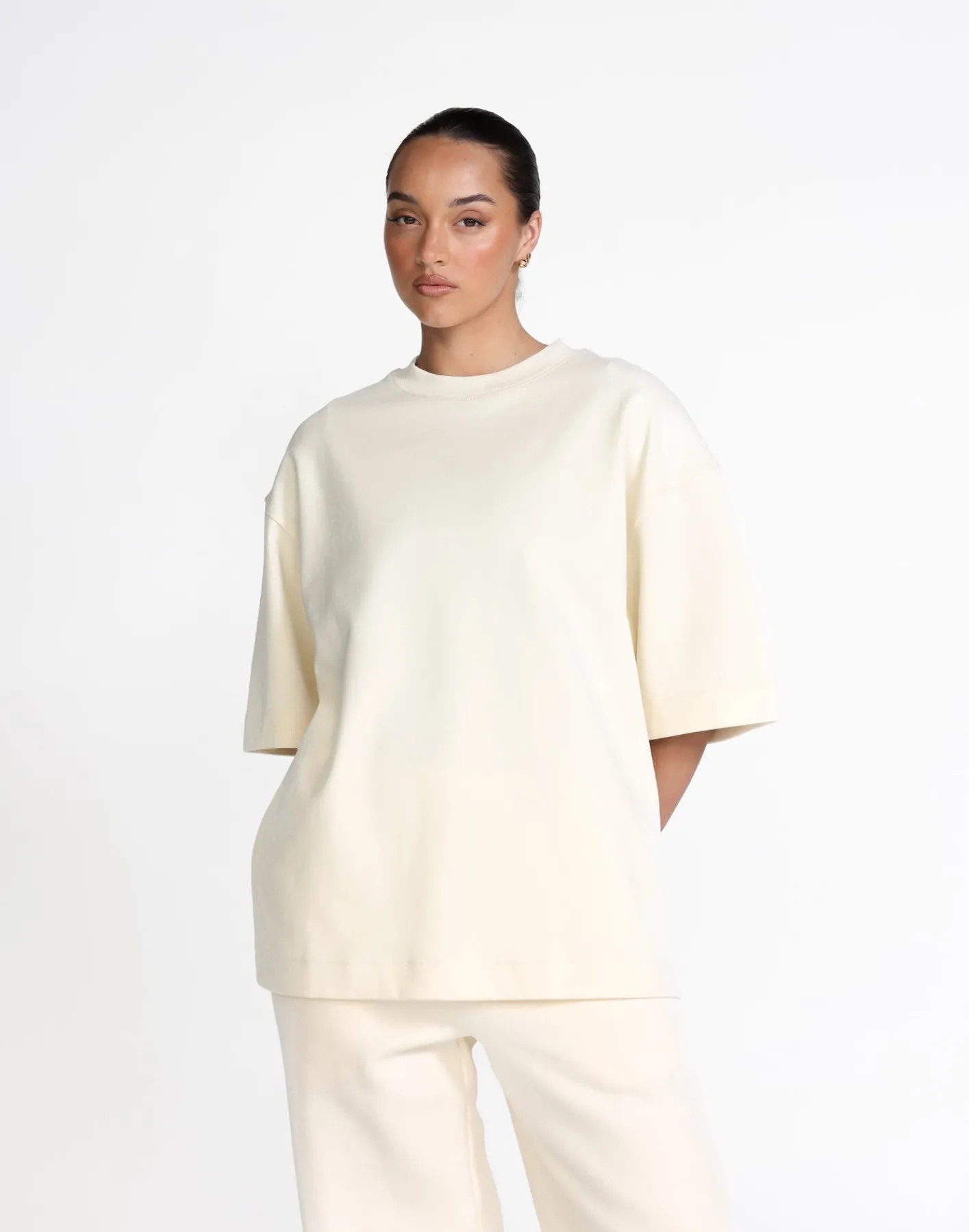 Theo T-Shirt (Milk)*CHARCOAL Discount