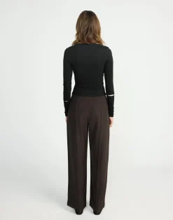 Twyla Long Sleeve Top (Black)*CHARCOAL CLOTHING New