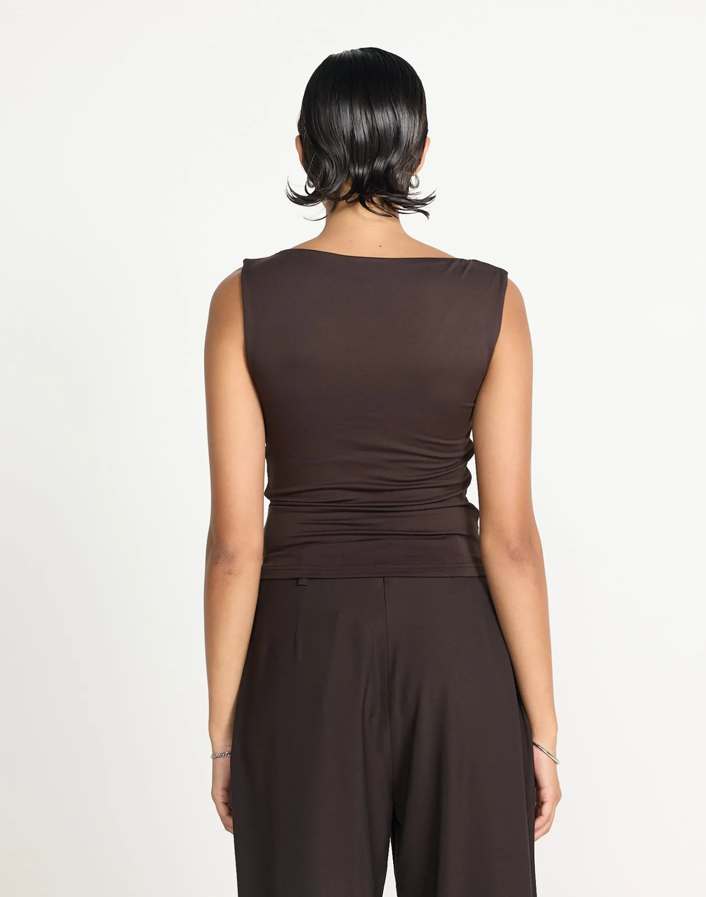 Twyla Top (Chocolate)*CHARCOAL CLOTHING Clearance
