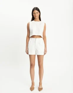 Vacation Shorts (White)*CHARCOAL CLOTHING Outlet